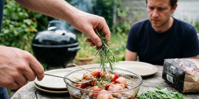 Tuxboard - Cette herbe glissée dans la marinade réduit les cancérogènes du barbecue